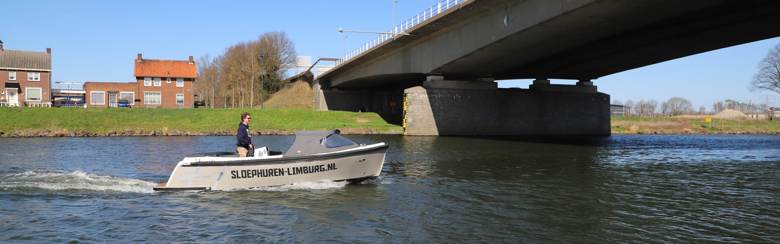 Maasplassen Sloephuren-Limburg A2 brug